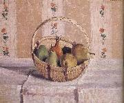 basket of apples and pears